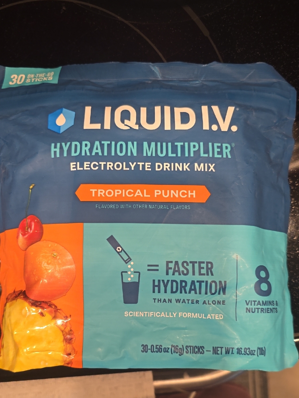 Hydration Multiplier Electrolyte Drink Mix - Tropical Punch